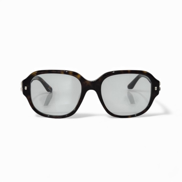 ??PUBLIC BEACON Transparent Lenses Blue-Gray Tint Tortoise Acetate Frame UNISEX main image 10